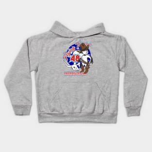 David Lee 'Tex' Hill - 48 - Flying Tigers Kids Hoodie